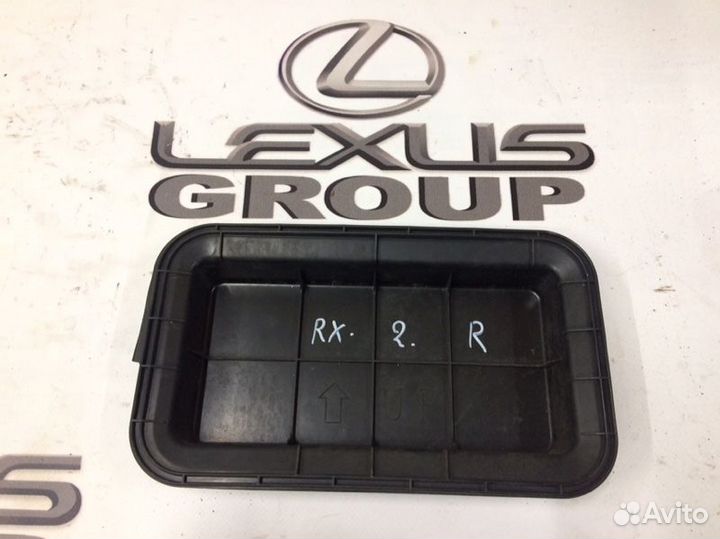 Воздуховод задний правый Lexus Rx350 GSU35 2grfe