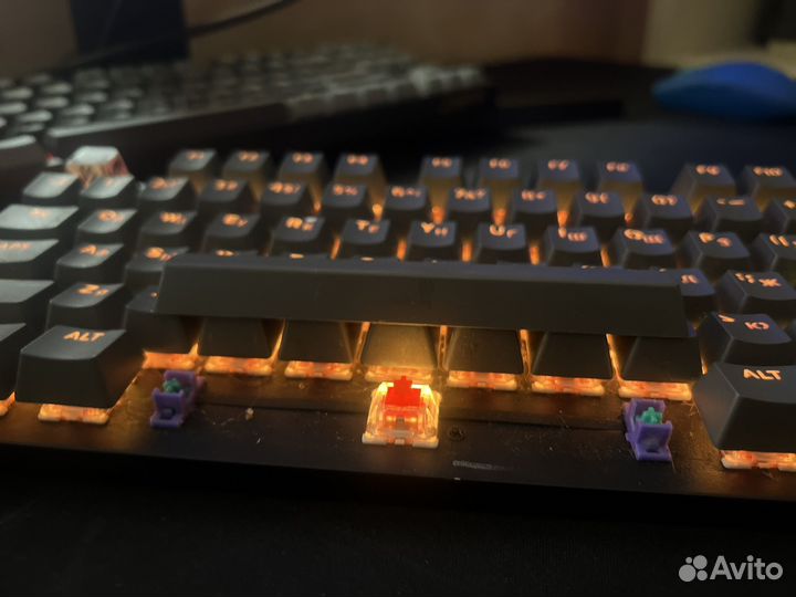 Игровая клавиатура red square keyrox tkl проводная