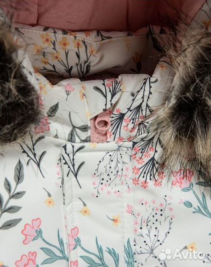 Зимний костюм для девочки 86