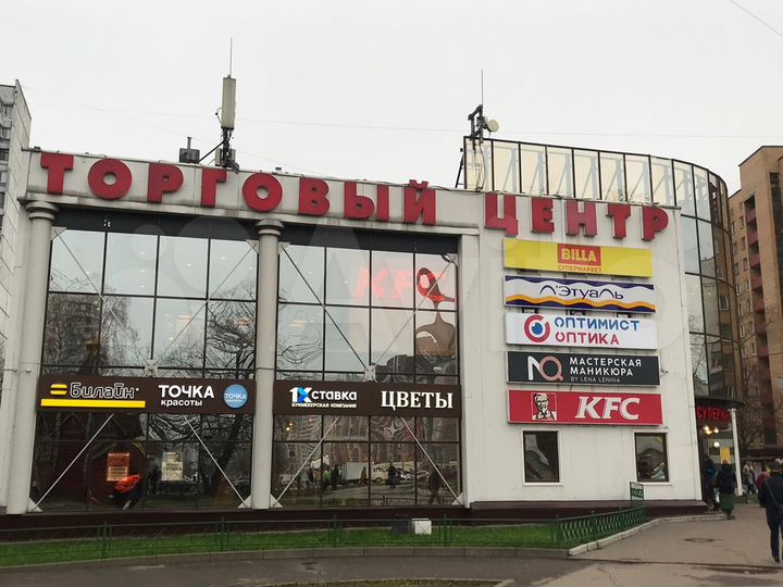 Аренда, торговое помещение в ТЦ, площадь 36 м²