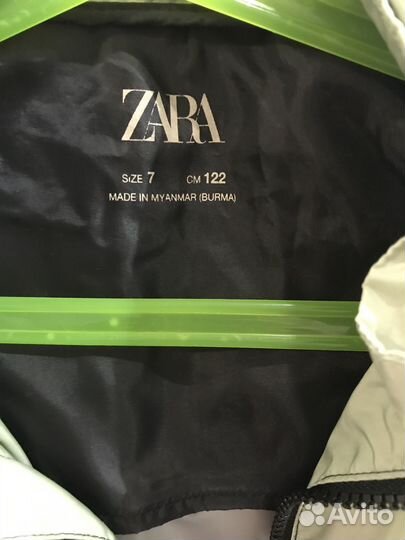 Ветровка куртка zara 122