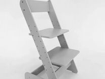 Серый стульчик для школьника