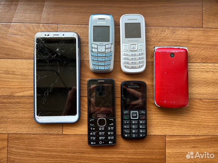 Мобильные телефоны на запчасти под восстановление
