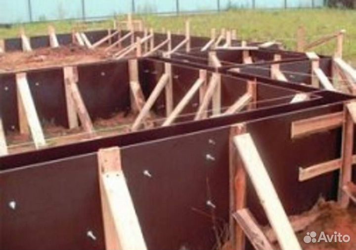 Фанера влагостойкая ламинированная 6. 9, 12, 15, 1