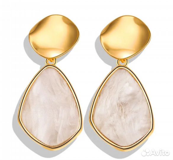 Серьги трендовые