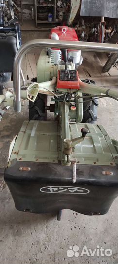 Японский дизельный мотоблок yanmar