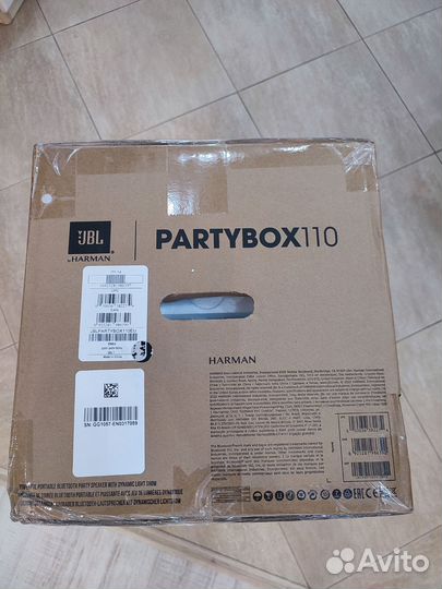 Колонка jbl partybox 110