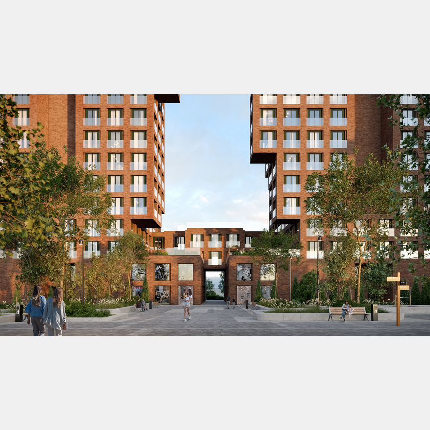 3-к. квартира, 86,8 м², 2/15 эт.