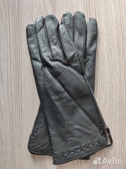 Перчатки новые кожаные