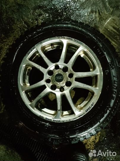Литые диски r14 с audi 100