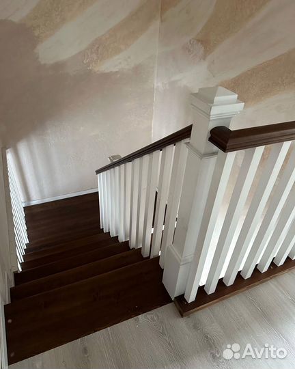 Лестница с забежными ступенями