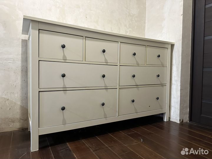 Комод IKEA Хемнэс белый бу