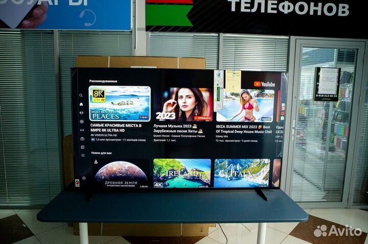 LED-телевизор смартtv Sony 65” 4к новый 100 orig