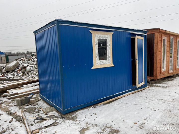 Вагончик с надежной крышей