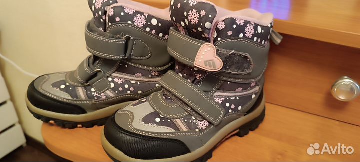 Ботинки зимние для девочки 31 размер