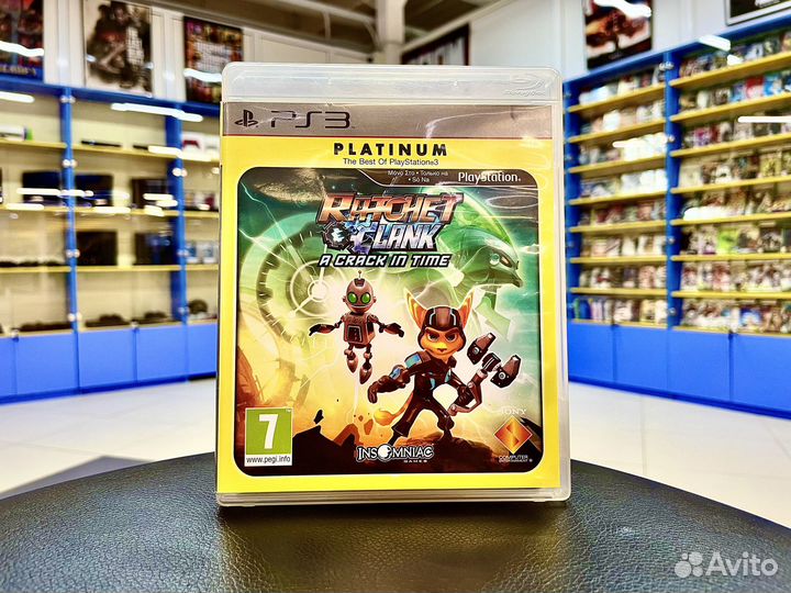 Ratchet and Clank a Crack in Time PS3 диск