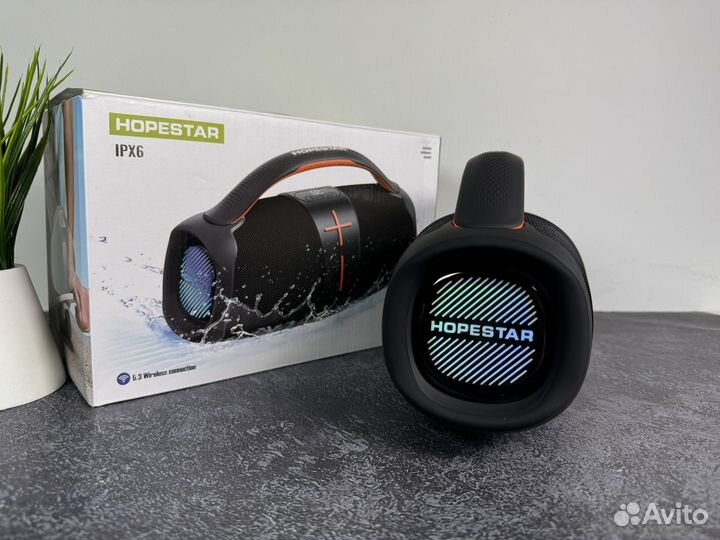 Портативная колонка bluetooth hopestar h60 новый