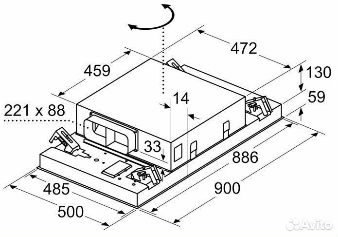 Вытяжка neff I94CBS8W0