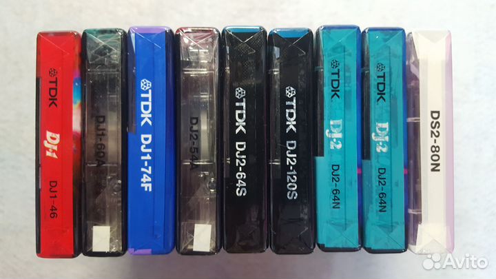 Аудиокассеты TDK разные хромовые и обычные