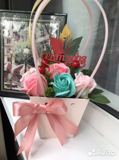 Букеты из мыла