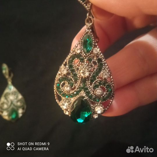 Серьги бижутерия