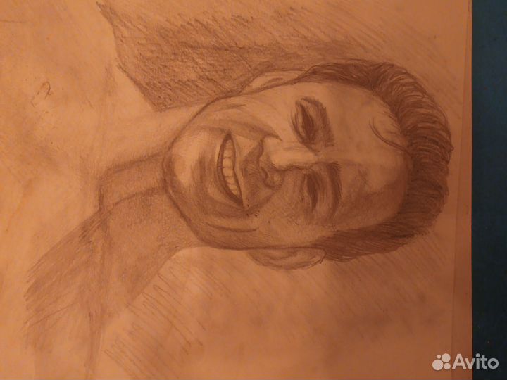 Портреты актёров графика карандашом