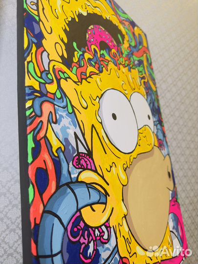 Картина маслом «Гомер»