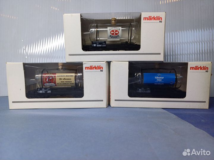 Железная дорога, вагоны 1/87 marklin