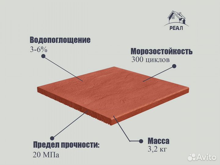 Тротуарная плитка для крыльца