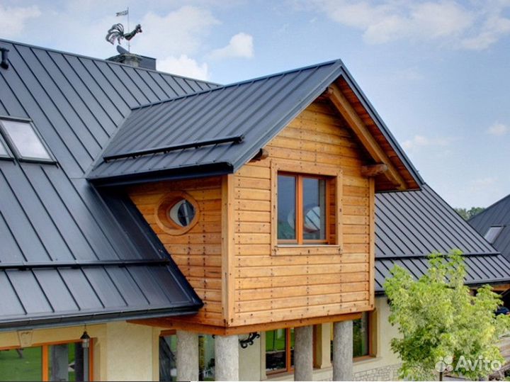 Фальцевая кровля Кликфальц 0,45