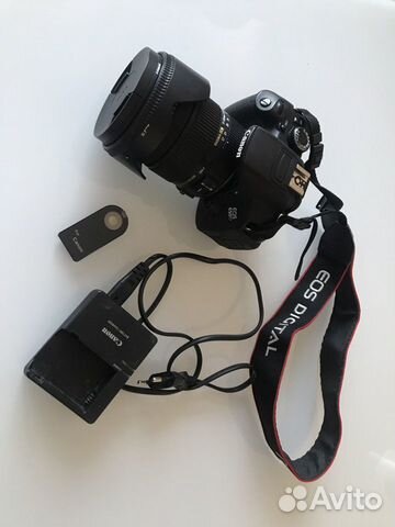 Фотоаппарат Canon 650d + Sigma DC 17-70mm 1:2.8