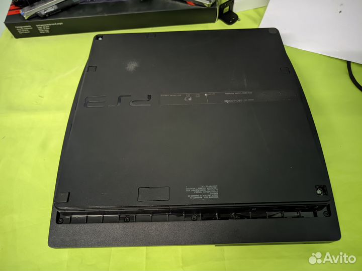 Игровая приставка ps3 slim с 5 играми