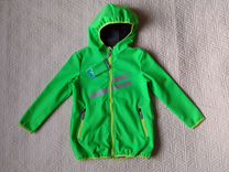 Новая куртка 122 Softshell зеленая мальчика Ytro