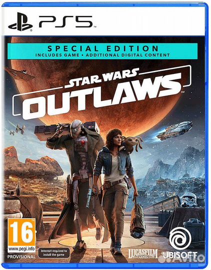 Star wars outlaws ps5 диск