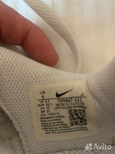 Кроссовки nike для девочки