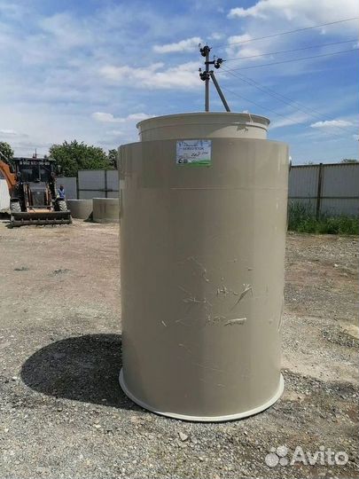 Септик Био на 4 человека, без электричества.Монтаж