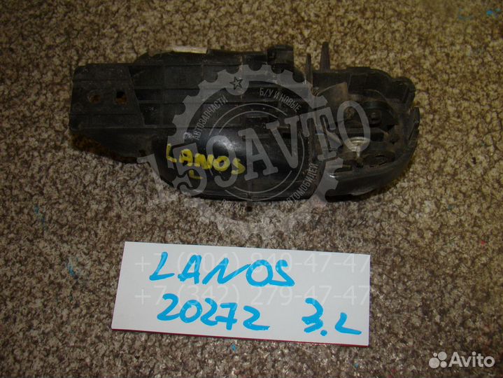 Ручка двери внутренняя левая Chevrolet Lanos 2005