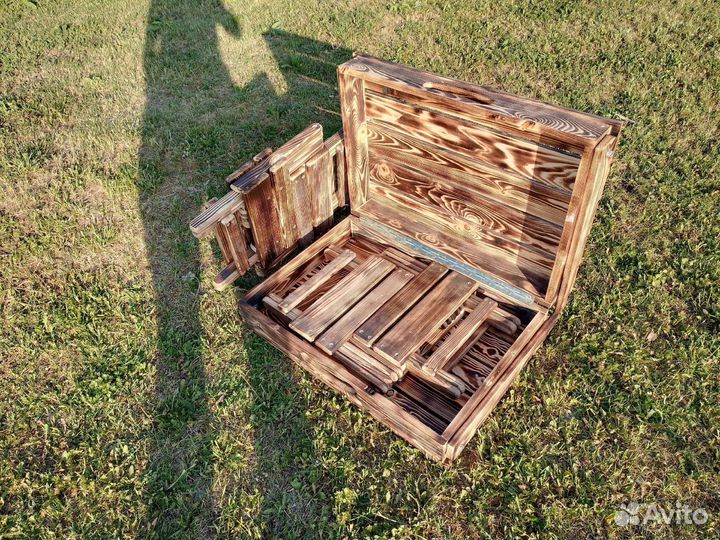 Складной стол и стулья для пикника