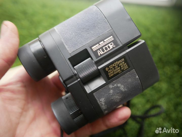 Alkor 6-12x25 японский бинокль с плавным зумом
