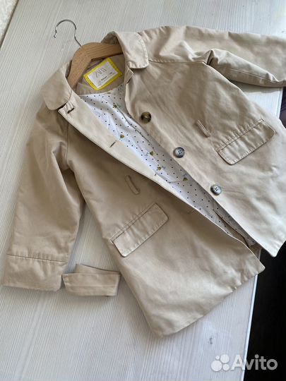 Пальто для девочки zara