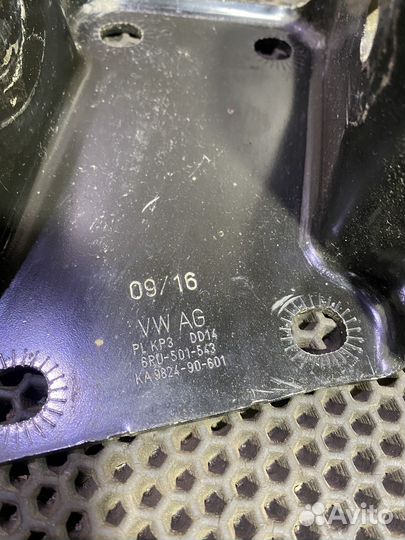 Кронштейн задней балки Volkswagen Polo 5 Поло