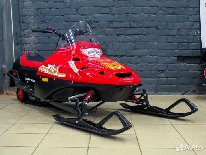 Детский снегоход русская механика (rm) тайга рысь