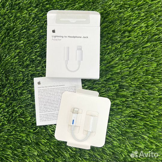 Переходник для наушников Apple Lightning 3.5 mm