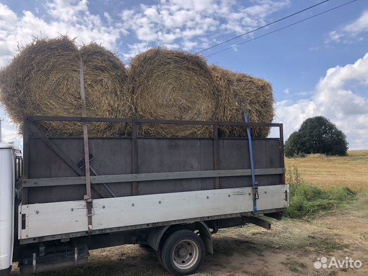 Сено с соломой