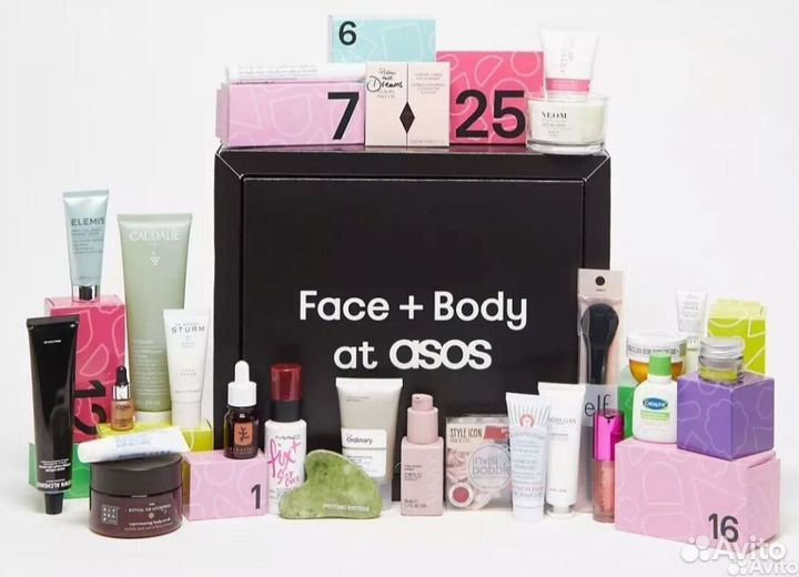 ASOS адвент календарь подарки на Новый год