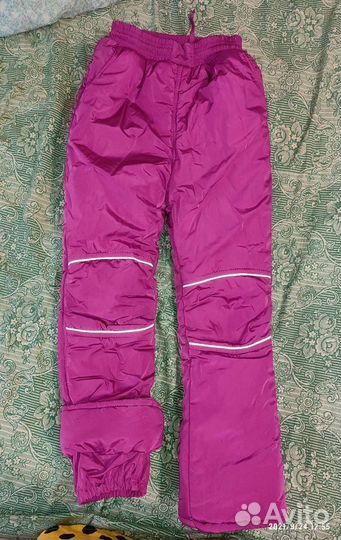 Брюки теплые