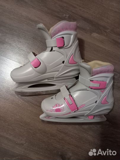 Продаю детские раздвижные коньки (33-36р)