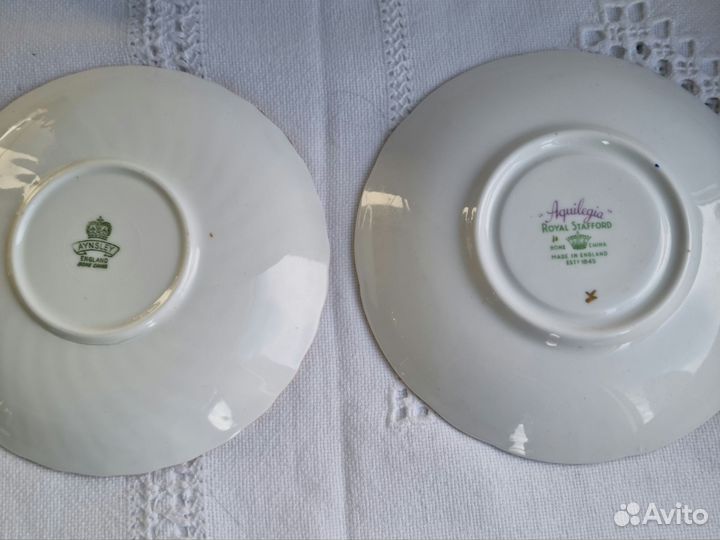 Блюдце Англия винтаж