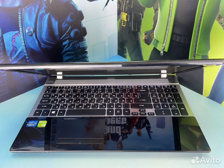 Игровой Ноутбук Acer i7/2 видеокарты/SSD/8gb