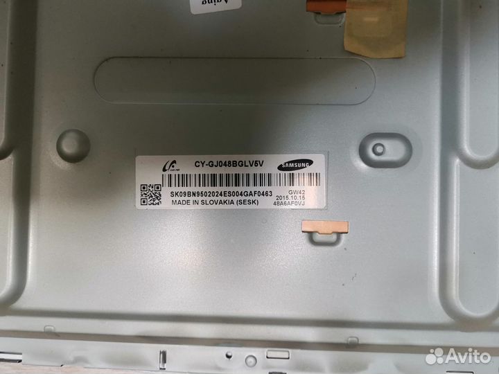 Телевизор Samsung UE48J5510 (Разбор)(По запчастям)
